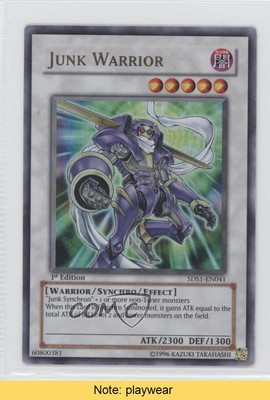 Junk Warrior 1st Ed. YuGiOh 5D's Starter Deck #5DS1-EN041 2008 READ 0w8-image