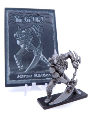 Yugioh Figure - 2002 Vorse Raider w/Card - Mattel 2