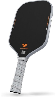 Pickleball Paddles Raw Carbon Fiber Paddle a 16Mm Shark Power Polymer-image