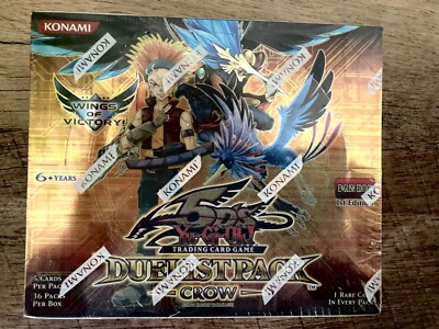 YuGiOh 5Ds Crow Duelist Booster Box 36 Packs NEW SEALED 1st edition -image