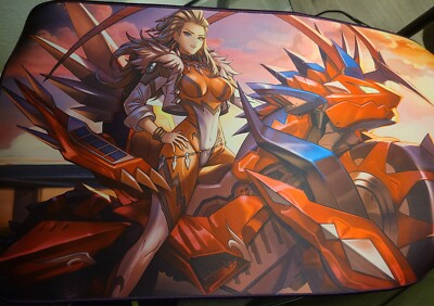 Amanda Lapalme Manamoon Mana Moon Professor Sada YuGiOh 5D’s Rubber Playmat Mat-image