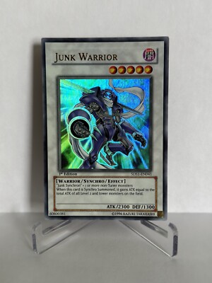 Yugioh - Junk Warrior 5DS1-EN041 - Ultra Rare 1st Edition - NearMint-image