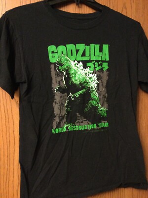 Godzilla - 2009 Black Shirt - No Tag.-image