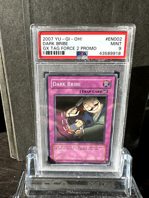 2007 Dark Bribe (Super Rare) - PSA 9 - GX04-EN002 GX Tag Force 2 Promo - YuGiOh-image
