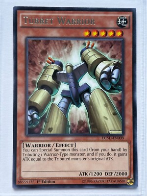 Yu-Gi-Oh Turret Warrior LC5D-EN008 Rare 1st Edition NM-image