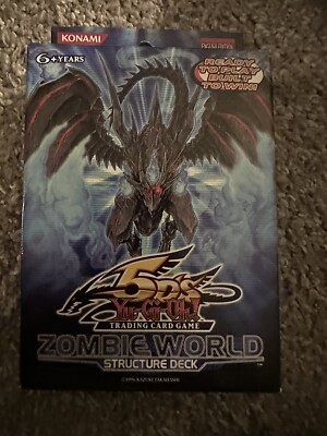 Yugioh Structure Deck Zombie World 5Ds 1st Edition Factory Sealed-image