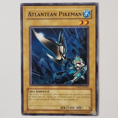 Atlantean Pikeman - 5DS1-EN009 - HP/DMG - Common - Unlimited - Yugioh-image