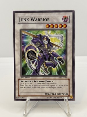 Junk Warrior [1st Edition] 5DS2-EN042 YuGiOh Starter Deck: Yu-Gi-Oh! 5D's 2009-image