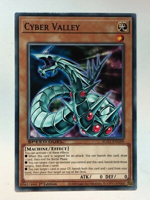 Yu-Gi-Oh! Speed Duel GX: Duel Academy Cyber Valley SGX1-ENG09 NM/M-image
