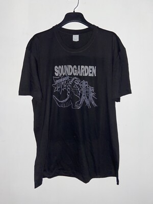 SoundGarden Band Tee XXL Screaming Life Album Merch 1/1 Custom UNI Godzilla-image