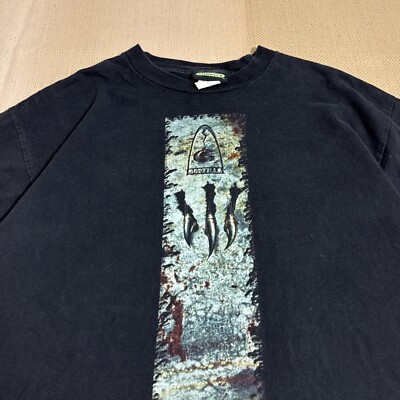 Vintage Godzilla The Series 1998 Claw Promo Graphic T Shirt Men's Size L-image