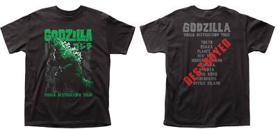 GODZILLA WORLD DESTRUCTION TOUR T/S-image