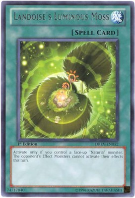 Yu-Gi-Oh Card - DREV-EN052 - LANDOISE'S LUMINOUS MOSS (rare) - NM-image