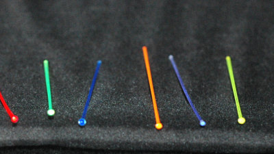 4 Fiberoptic replacement sight fiber optic rods .080 2.0mm colors BullsEye ROAG-image