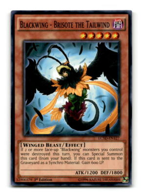 Blackwing - Brisote the Tailwind - LC5D-EN127 1st Edition - YuGiOh-LP-image