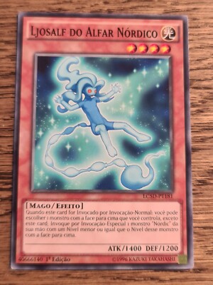 Ljosalf of the Nordic Alfar●YUGIOH●LC5D●2014●PORTUGUESE●COMMON●1st ED●NM #06115-image