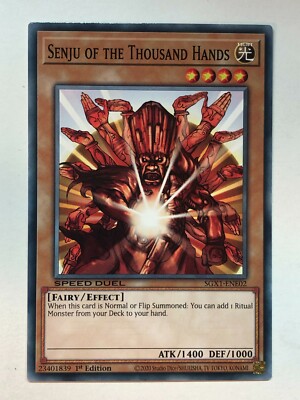 Yu-Gi-Oh! Speed Duel GX: Duel Academy Senju of the Thousand Hands SGX1-ENE02-image