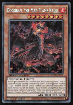 Dogoran the Mad Flame Kaiju (Secret Rare) Speed Duel GX #SGX2-ENC08-image