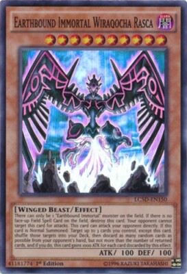 Earthbound Immortal Wiraqocha Rasca - LC5D-EN150 - Super Rare - 1st Edition NM Y-image