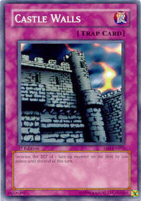 Castle Walls - YSD-EN033 - Common - 1st Edition x1 - Moderately Played-image