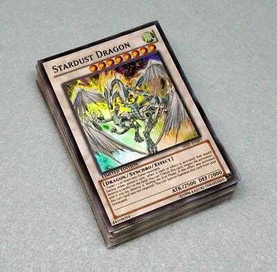 Yugioh Complete 5D's Complete Yusei Fudo Deck Stardust Dragon Sy **HOT** + Bonus-image