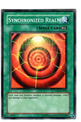 Yugioh - 1X Synchronized Realm - Common - Unlimited - 5DS1-EN022 - Near Mint-image