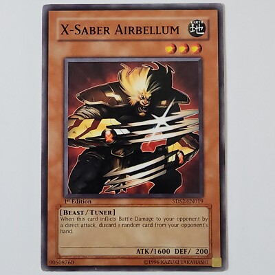 X-Saber Airbellum - 5DS2-EN019 - HP+ - Common - 1st ed  - Yugioh-image