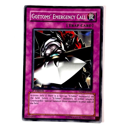 Gottoms' Emergency Call 5DS2-EN033 Yu-Gi-Oh! 5D's 1st Edition LP-image