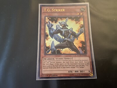 T.G. Striker Ultra Rare 1st Edition LC5D-EN206 -image