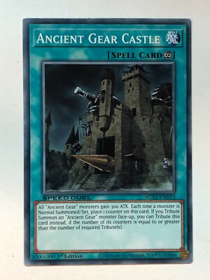 Yu-Gi-Oh! Speed Duel GX: Duel Academy Ancient Gear Castle SGX1-END13 NM/M-image