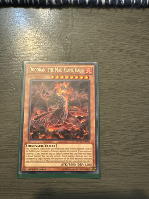 Dogoran, the Mad Flame Kaiju (Secret Rare) SGX2-ENC08 Speed Duel GX 1st Edition-image