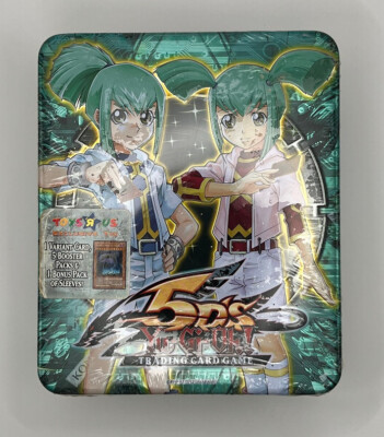 (701021) Yugioh 5D's Collectible Tin Exclusive 2009 - NON MINT Sealed-image