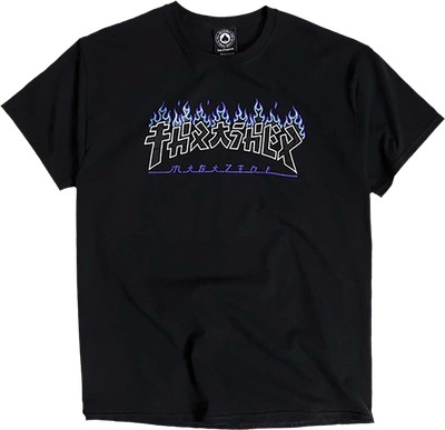 THRASHER GODZILLA CHARRED SS SMALL BLACK-image