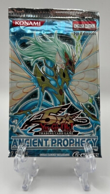 (701019) YUGIOH ANCIENT PROPHECY 5D's 1st Edition Sealed BOOSTER PACK-image