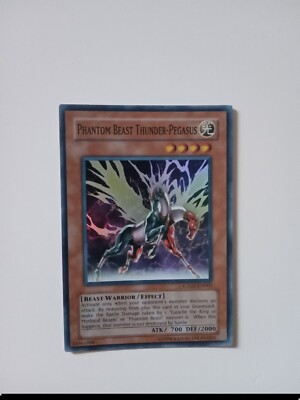 Yugioh | phantom beast thunder pegasus | gx02-en003 | super rare | near mint -image