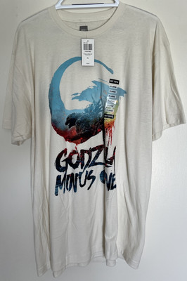 Toho Godzilla Minus One Off-White T-Shirt Size XL NWT!-image