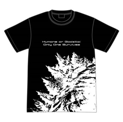 Humans or Godzilla: Only One Survives T-shirt TOHO Godzilla Store JPN LTD New-image