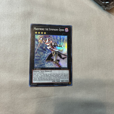 Yugioh Maestroke The Symphony Djinn YS12-EN043 - Super Rare 1st Ed -image
