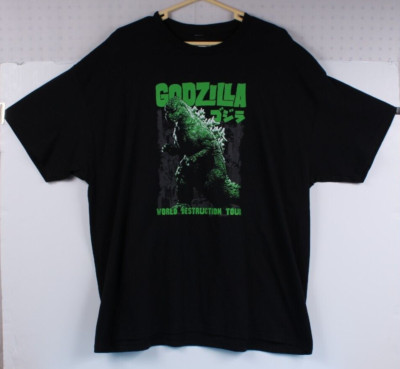Godzilla 'Tour' T-shirt; Toho Co. - 100% Cotton-image