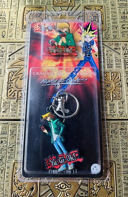 Yu-Gi-Oh Joey Collectable Trading Pin and Key Chain Premier Line 2002 SEALED🔥-image