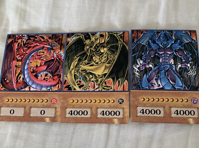 Yugioh GX Sacred Beast Set Anime Style Cards-image