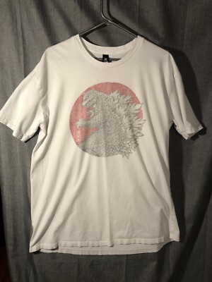 Godzilla t shirt xxl White-image