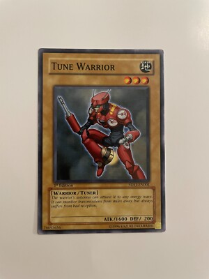 Yu-Gi-Oh! TCG Tune Warrior Yu-Gi-Oh! 5D's 5DS1-EN001 1st Edition Common-image