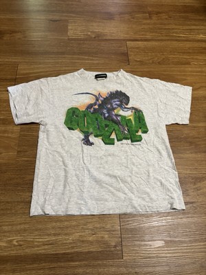 1998 Godzilla Youth Large. Single Stitch. Rare Collector's Piece.-image