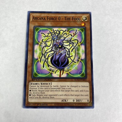 Yugioh Arcana Force 0 The Fool SGX4-ENb02 Speed Duel Midterm Destruction-image